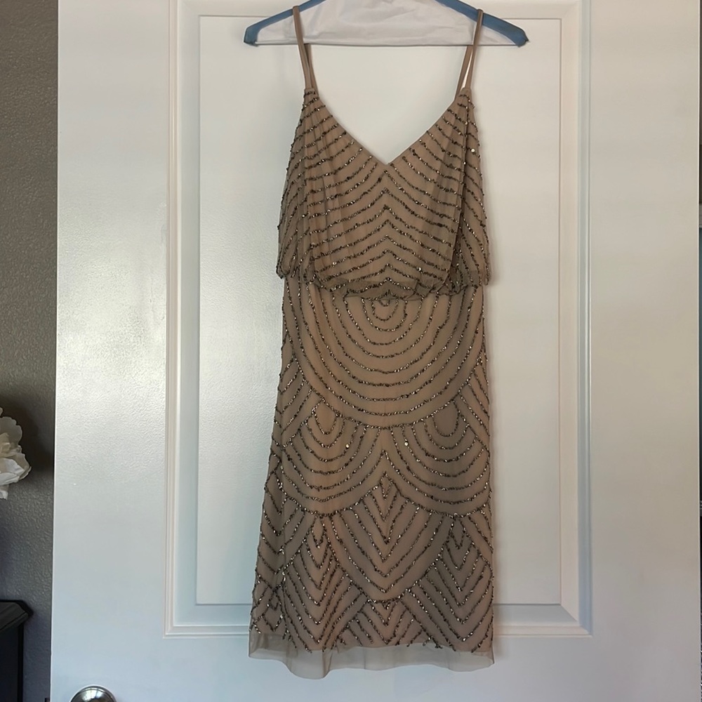 Adrianna Papell short cocktail dress
